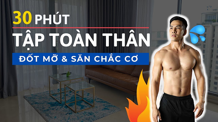 Bài tập giảm cân tại nhà cho nam giới năm 2024