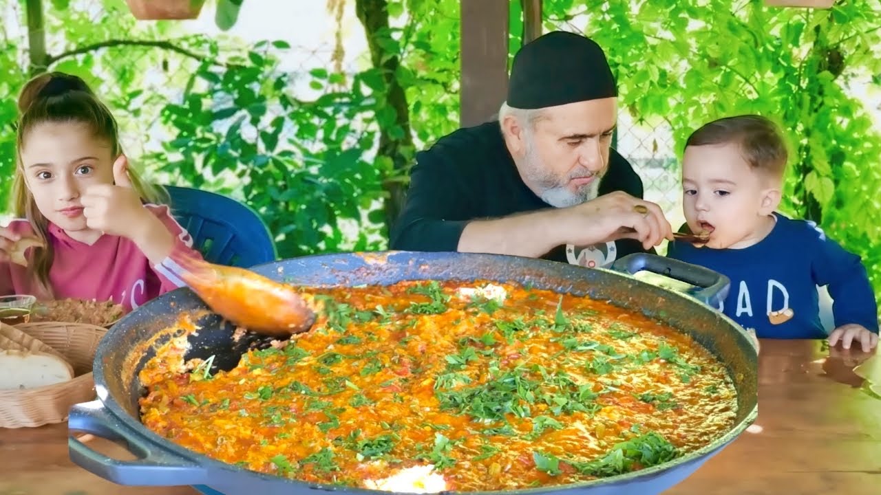 МЕНЕМЕН: традиционное турецкое блюдо на завтрак, которое быстрое, простое и такое вкусное!