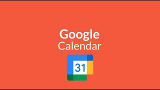 Google Certified Educator Level 1: Google Calendar