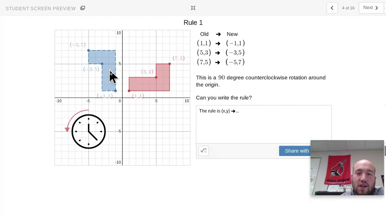 Geometry: Chapter 9.3 Rotations and desmos activity- December 14, 2020 ...