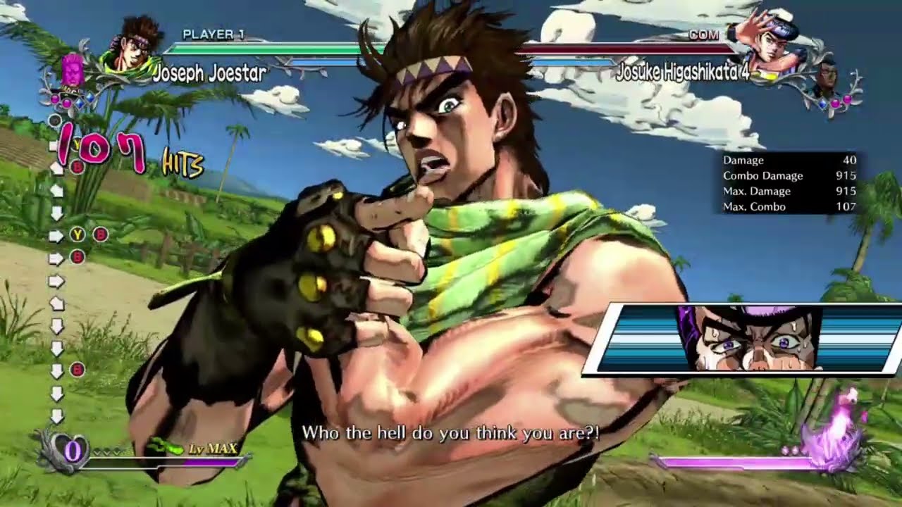 JoJo ASBR: Joseph (Part 2) - Combo (92%)