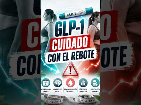 ¿Qué pasa si dejas los GLP-1 de golpe? 😳