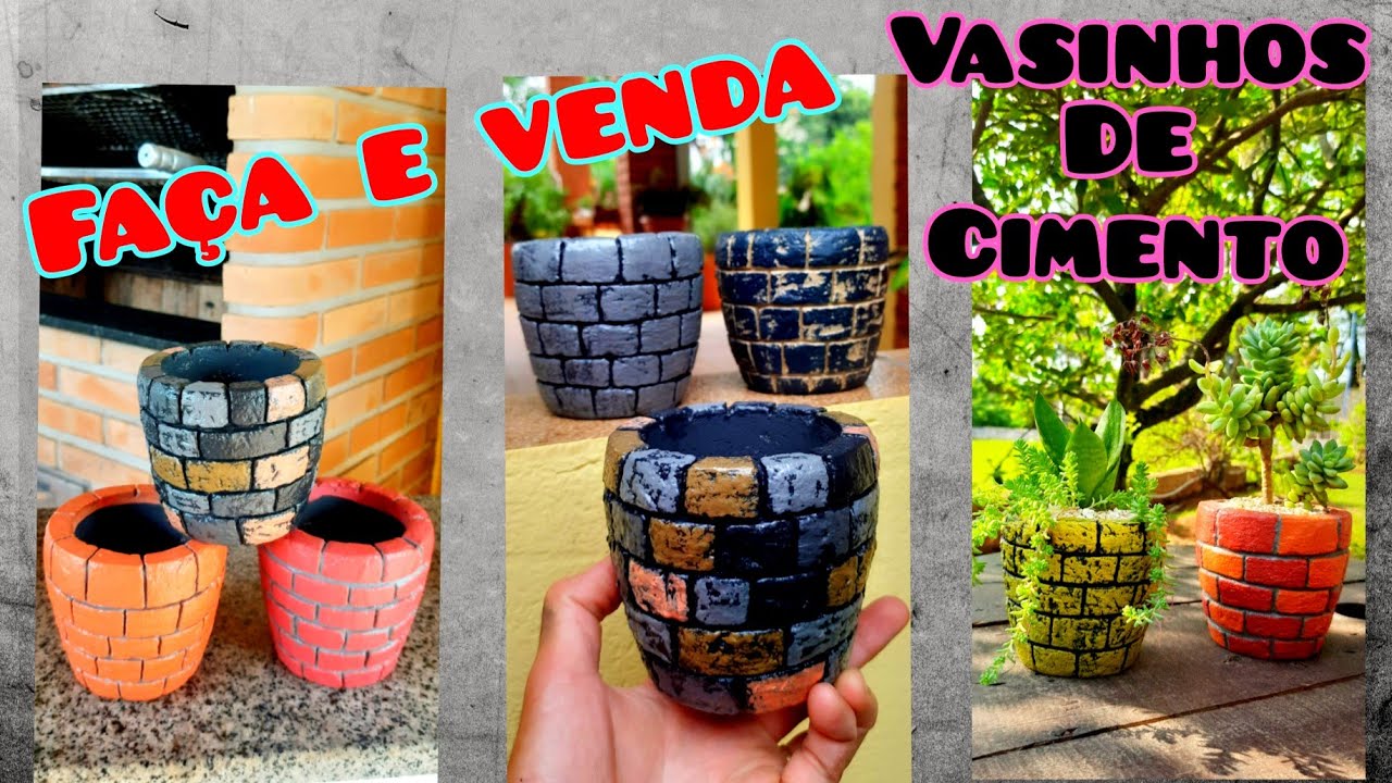 Ganhe uma boa renda extra! lindos vasinhos. (vende muito) earn extra money