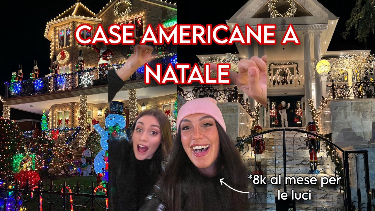 LE CASE AMERICANE A NATALE 🎄🇺🇸🏡