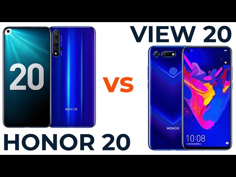 Honor 20 vs Honor View 20. Сравнение!👍