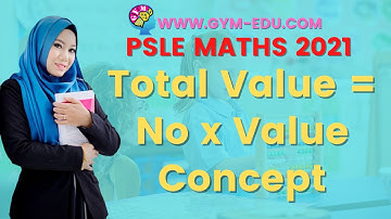 Total Value = No x Value concept | PSLE 2021 MATHS CONCEPTS MADE EASY VIDEOS BY TEACHER HIDAYAH.