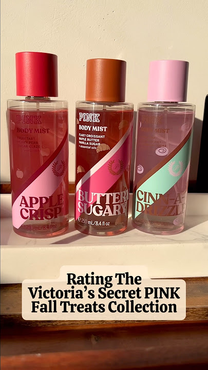 Rating #VictoriasSecret PINK Gourmand #BodyMists Apple Crisp Buttery Sugary Cinn-A-Drizzle #perfume