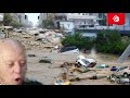إعصار هاري يضرب تونس وفيضانات طوفانية مشاهد مروعة 