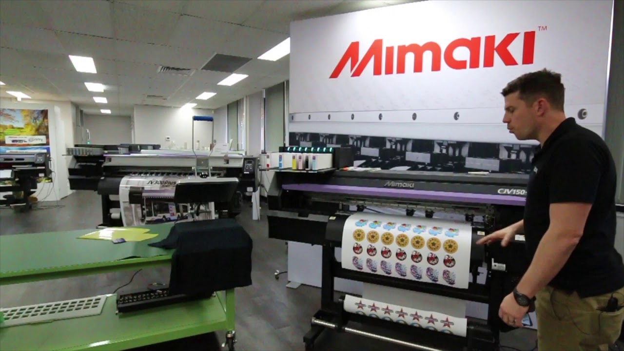 How to produce fullcolour heat transfers for garment printing YouTube