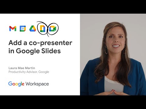 Add a co presenter in Google Slides