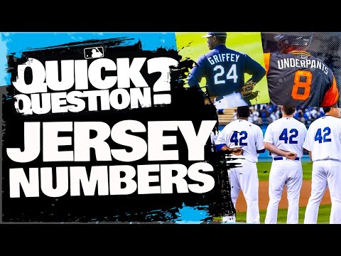 How Big Are The Numbers On A Baseball Jersey