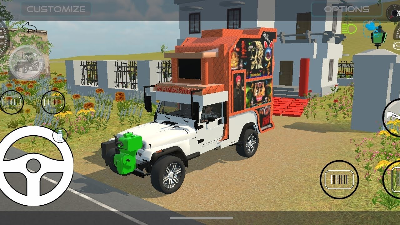 Indian tractor 🚜 3D game D.J gadi मजेदार गेम