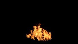 Camp Fire Long Flames High Angle 03 | Motion Graphics - Videohive template