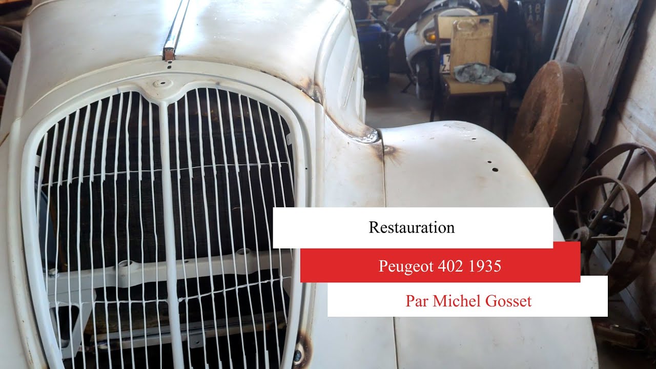 Miniature Peugeot 402 1935 - Dubray (Maubray) échelle 1:43 - Gris - Neuve (manque Vis)