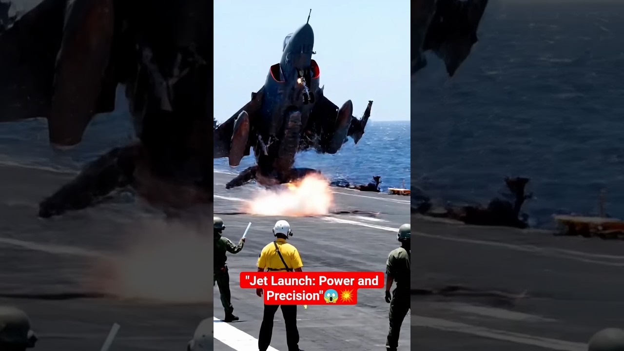 "Jet Launch: Power and Precision"