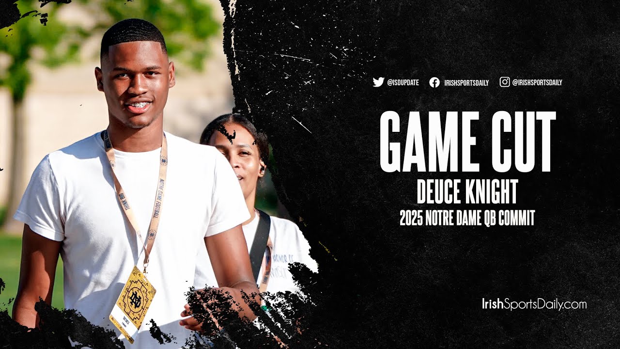 2025 Notre Dame QB Commit Deuce Knight (4 TDs) vs. Long Beach | 