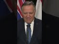 Quebec premier forgets to speak in french shorts