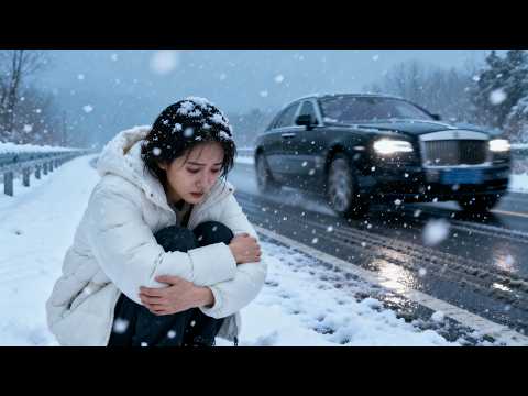In the freezing cold, her husband abandoned her by the roadside and ran away... #260406htB2