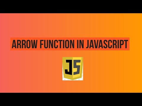Arrow fuction in Javascript