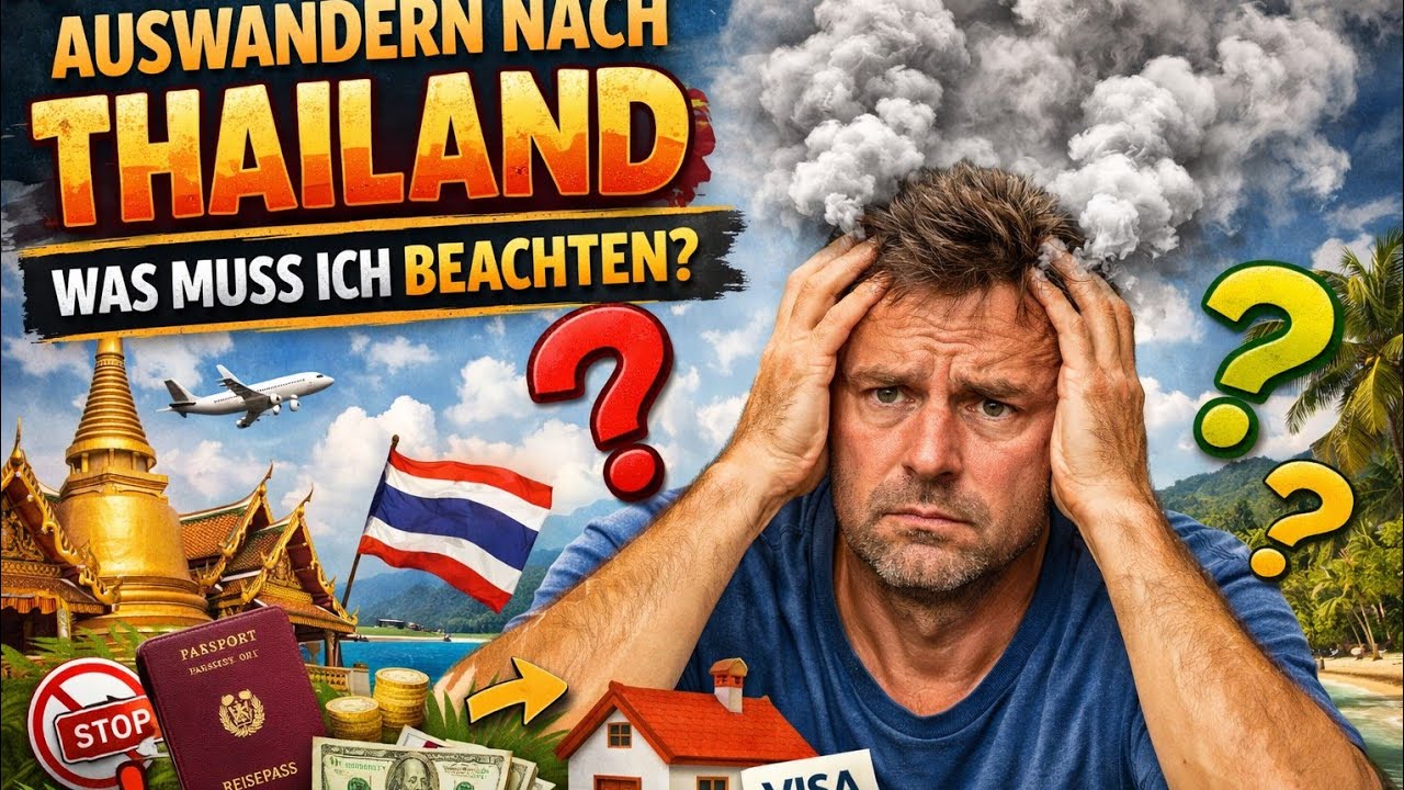 💥Die brutale Wahrheit über Auswandern nach Thailand- Warum dein Umzug dich tausende Euro kosten kann