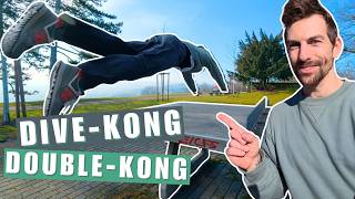 How to learn Double Kong (in 3 steps) Parkour Tutorial German