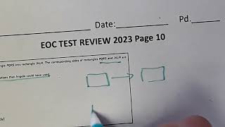 Geometry EOC Review 2023: F.A.S.T. Online Practice Test Questions EXPLAINED!