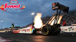 2024 NHRA Summit Nationals Top Fuel Night Qualifying Q2 Norwalk OH