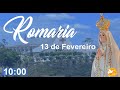 Santa Missa 10:00 || Romaria dia 13 de Fevereiro de 2022