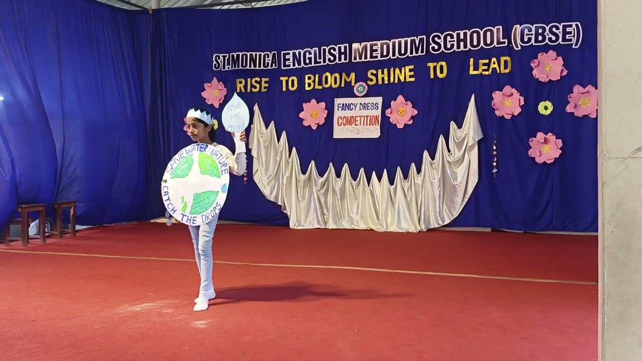 Fancy dress  save water