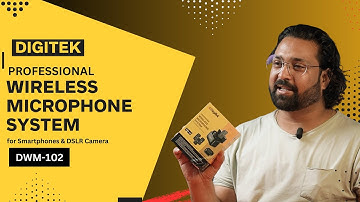 DIGITEK DWM -102 PROFESSIONAL WIRELESS MICROPHONE || Digitek Wireless Mic