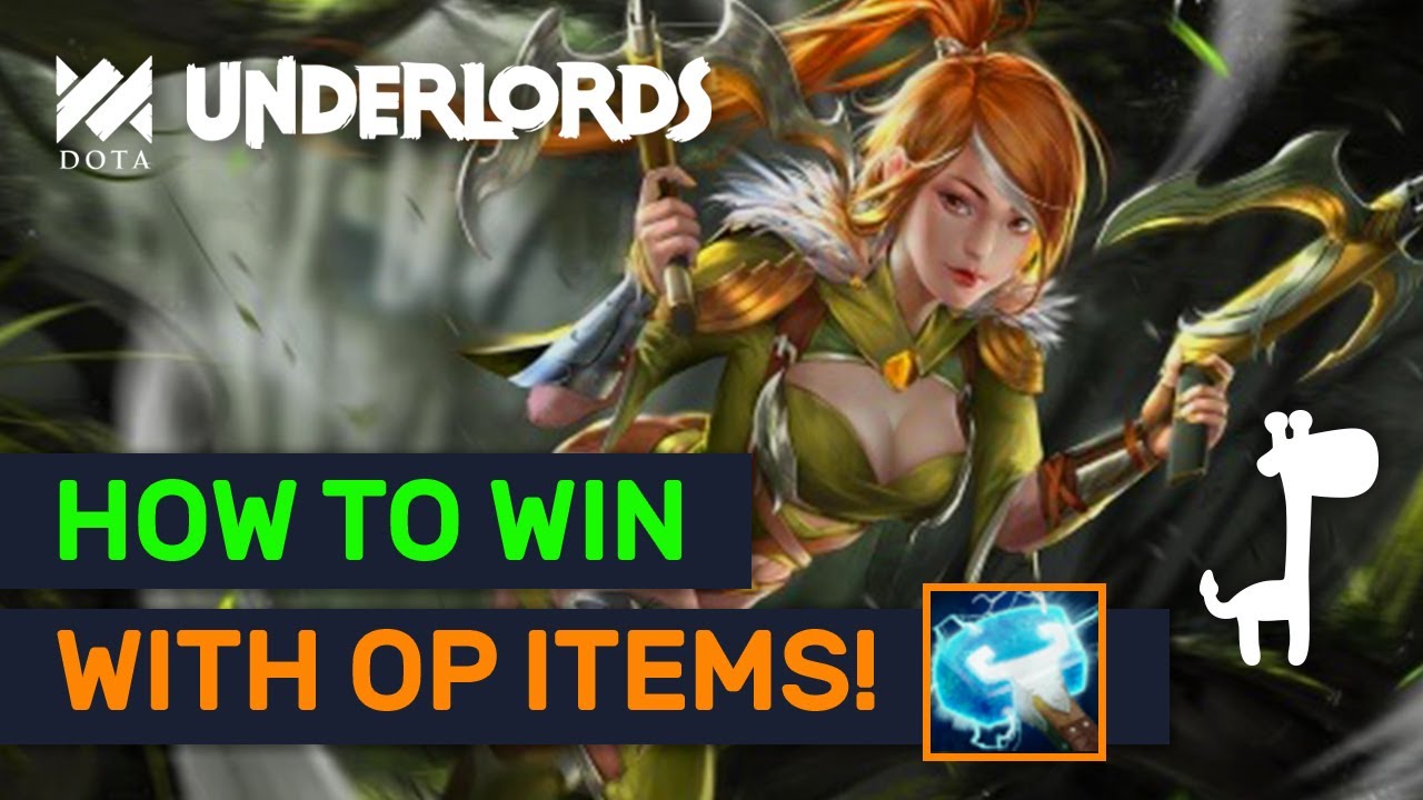 WIN WITH OP ITEMS COMBOS! 250% More Powerful Units & Item Choices! | Dota Underlords
