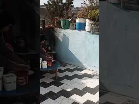 فطيمة أوم ملاك البدوية الأمازيغية والعربية كدير الفطيرة بالطريق التقليدية