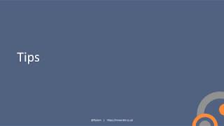Async in .Net part 5/5 - Tips