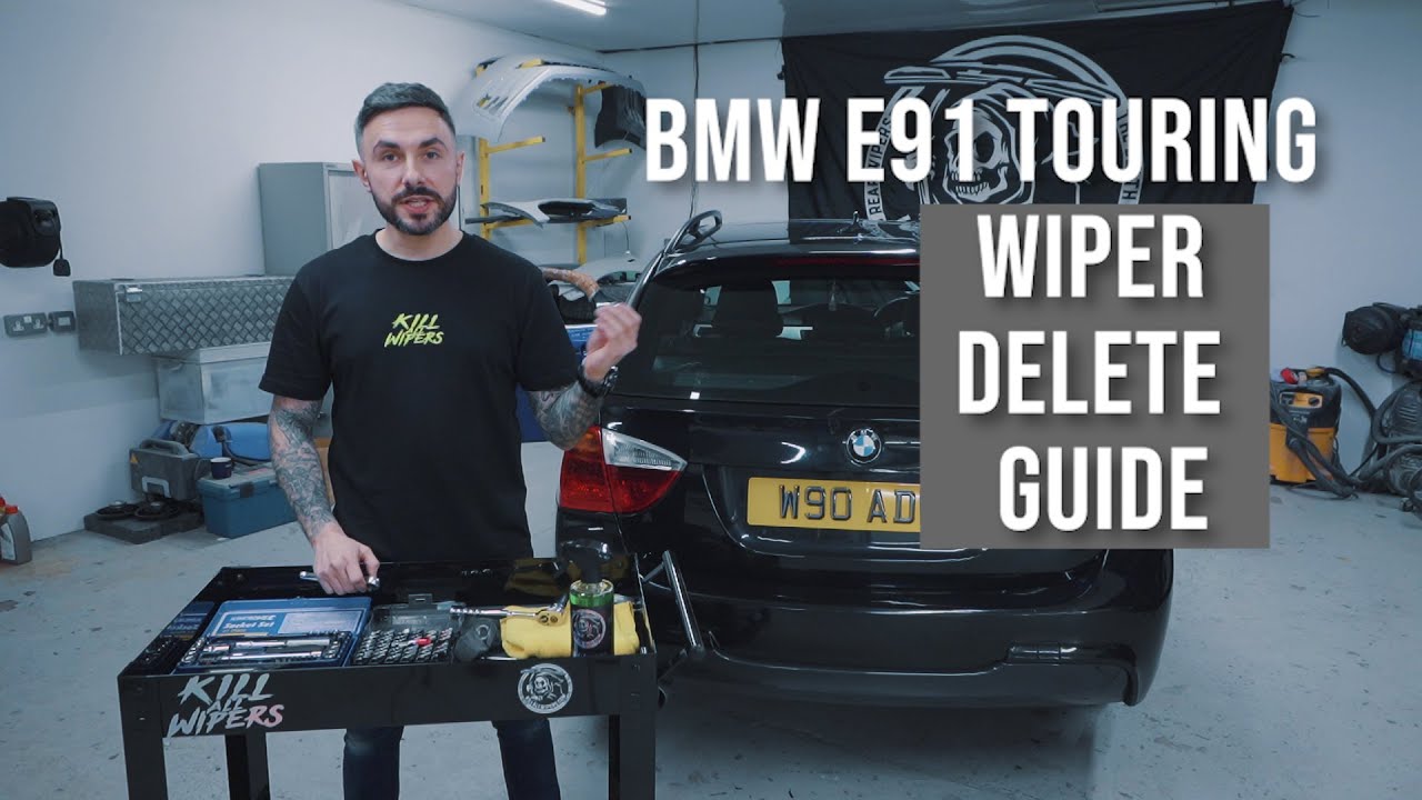 Kill All Wipers - BMW 3 Series Touring E91 Wiper Delete Install - YouTube