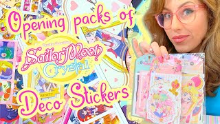 Opening Sailor Moon Crystal Deco Stickers From Korea