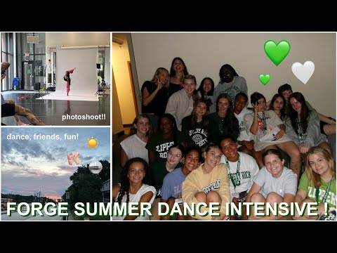 FORGE summer dance intensive 2025! 💚🪨