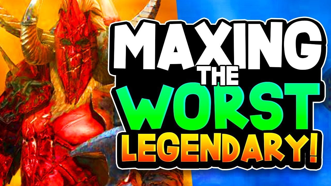 I MAXED Raid's "WORST LEGENDARY" - Is he really that THAT bad?