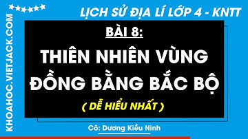 Lịch sử và Địa lí Lớp 4 Bài 8: Thiên nhiên vùng Đồng bằng Bắc Bộ - trang 36, 40 | Kết nối tri thức
