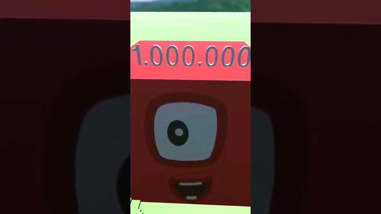 Numberblock - One MILLION block 