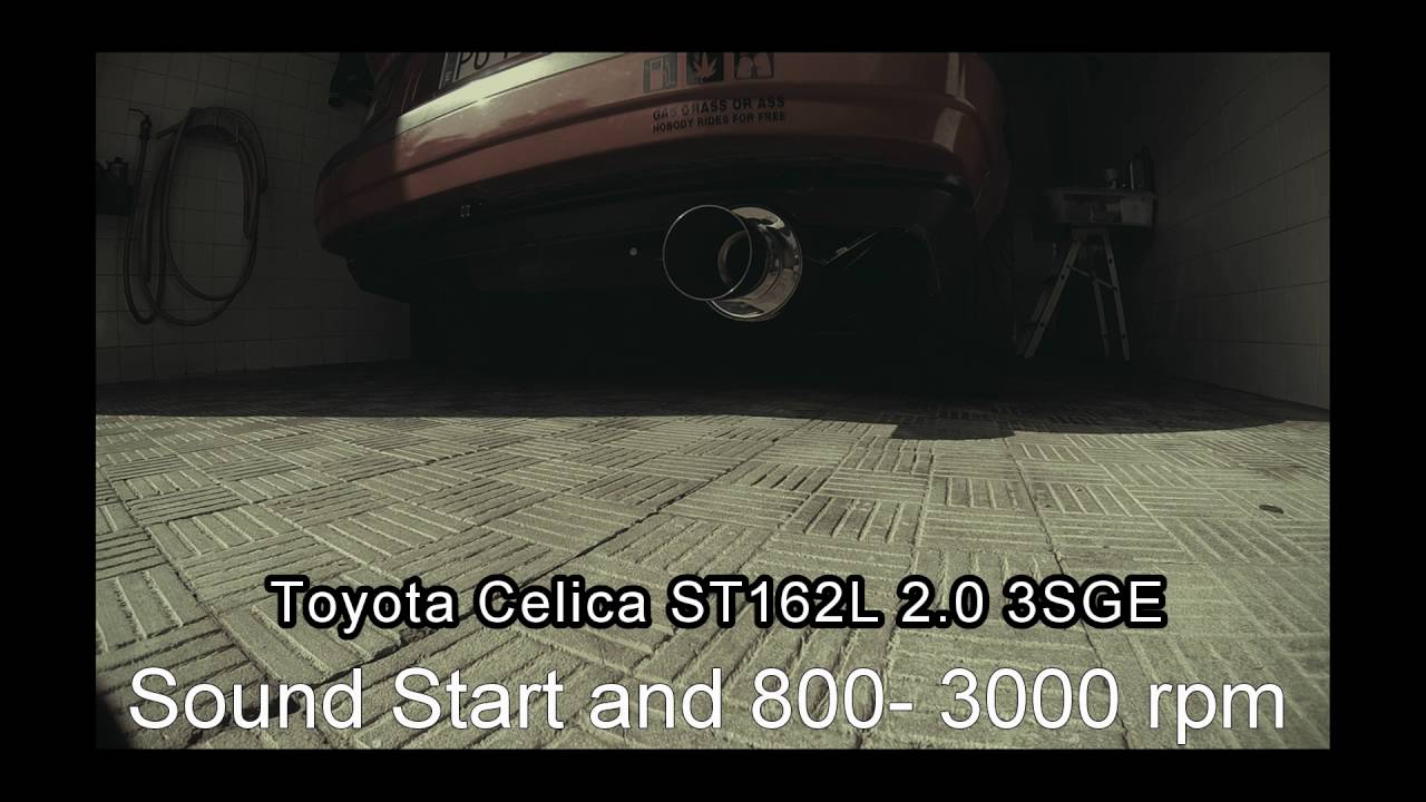 HKS Exhaust toyota celica st162 2.0 3SGE Vigo Galicia Spain YouTube