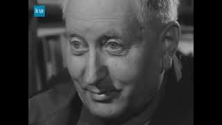 Jean Giono en 1959 Ecrire, le plus grand plaisir de ma vie I