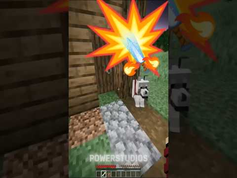 minecraft but I have realistic friend #minecraft