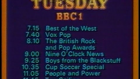 Monday 7th February 1983 BBC1 - Film 83 - Making The Most Of The Micro - News Headlines - Rare