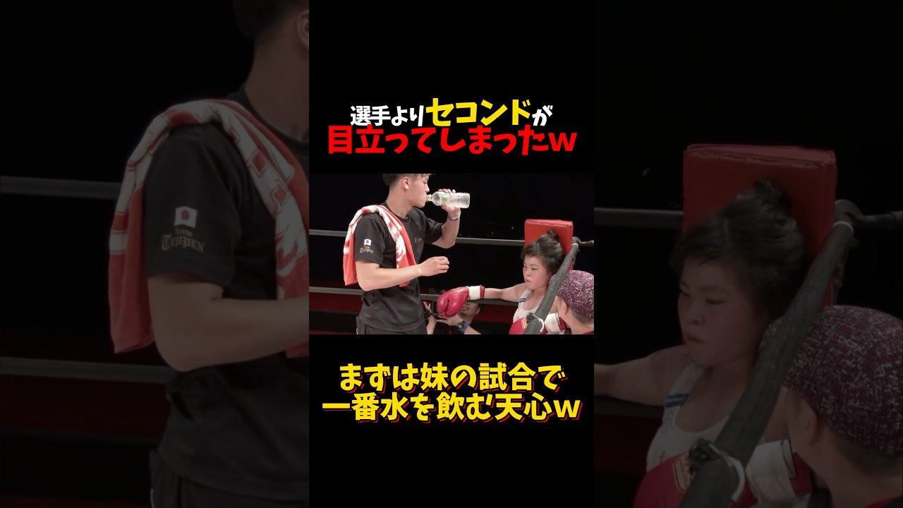 選手よりセコンドが目立ってしまったｗ #shorts #格闘技 #k1 #rizin #breakingdown