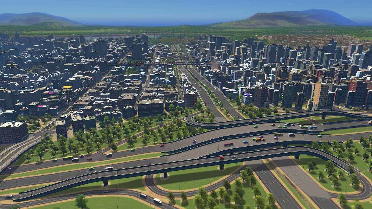 Cities Skylines Traffic Timelapses YouTube