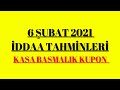 17 ŞUBAT İDDAA TAHMİNLERİ VE KUPON ÖNERİLERİ