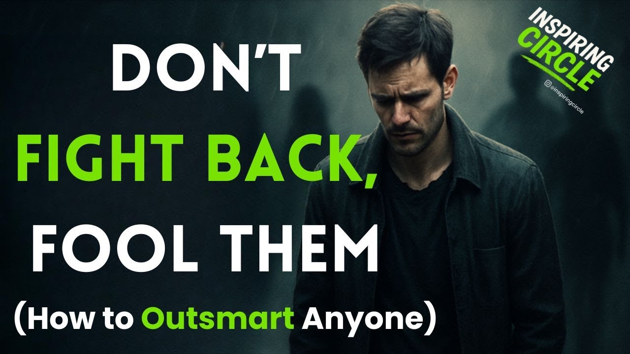 Don’t Fight Back, Fool Them || How to Outsmart Anyone || Inspiring ...