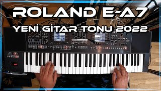 Roland E-A7 yeni elektro gitar tonu 2022 Resimi