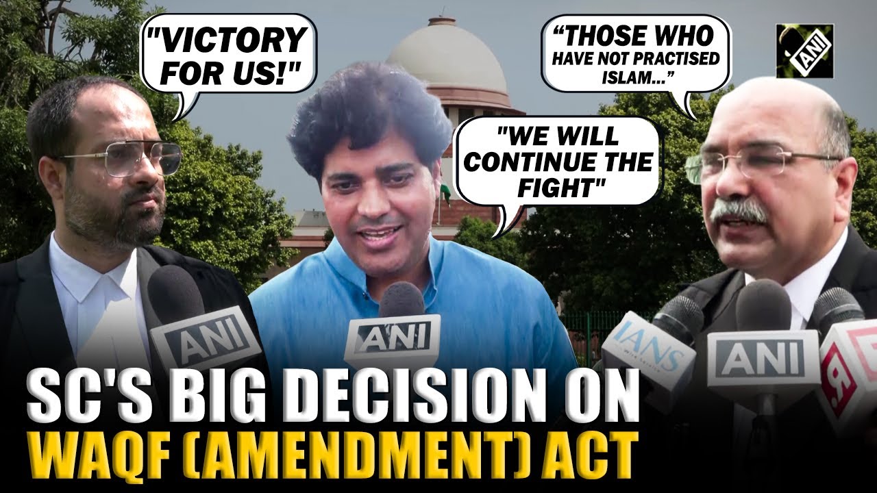 Supreme Court halts 5-year practice rule in Waqf Act, keeps rest of amendments intact