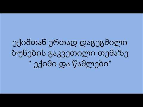 პირველი კლასის შემაჯამებელი ვიდეო